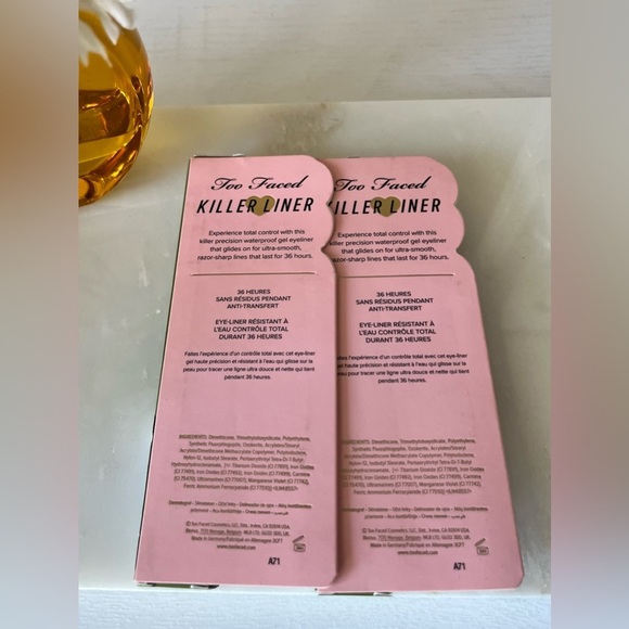 Bundle Too Faced Killer Liner 36-Hour Waterproof Eyeliner KILLER CAMO Full Size - Picture 6 of 7